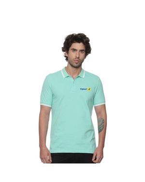 Allen Solly Polo T-shirt Men- Turquoise Green